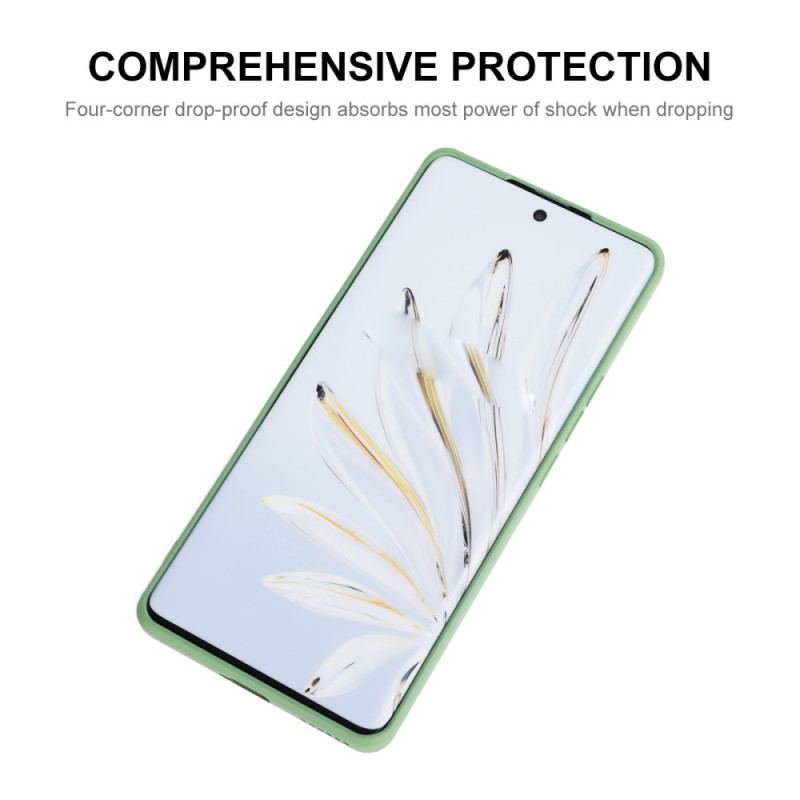 Capa Para Honor 70 Silicone Líquido Enkay