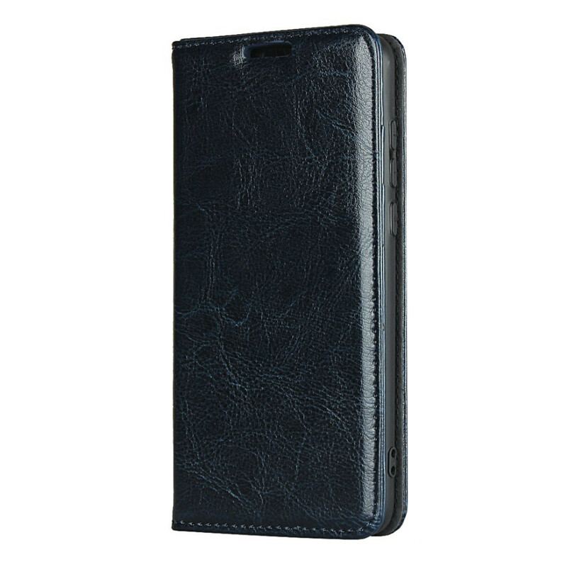 Capa De Celular Para Huawei P40 Flip Couro Legitimo