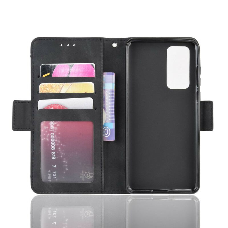 Capa De Couro Para Huawei P40 Multi-card Premier Class