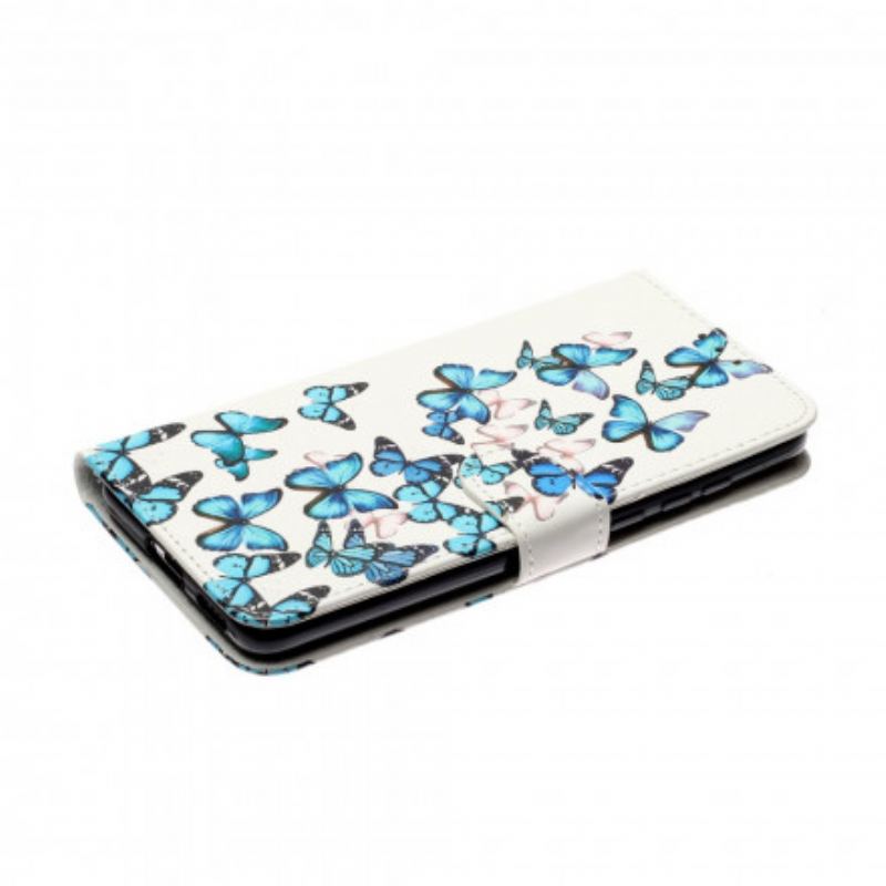 Capa Folio Para Huawei P40 Floral Extremo