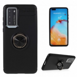 Capa Para Huawei P40 Anel Giratório