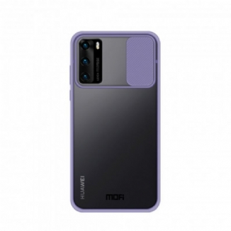 Capa Para Huawei P40 Bordas Coloridas Camshield Mofi