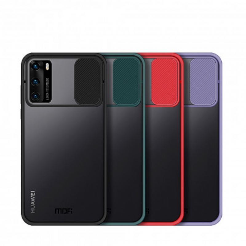 Capa Para Huawei P40 Bordas Coloridas Camshield Mofi