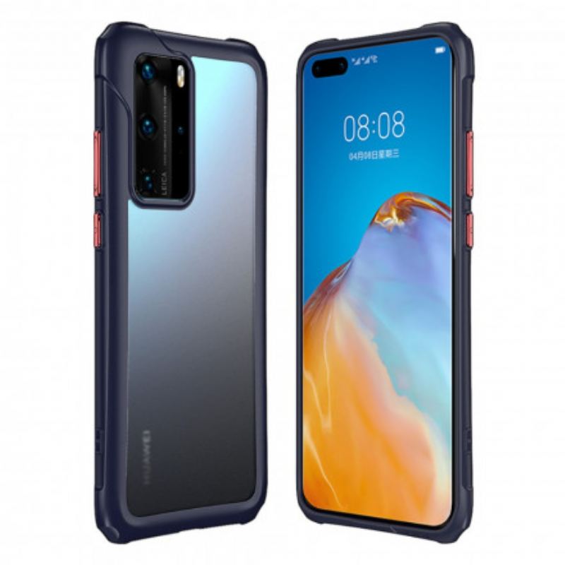 Capa Para Huawei P40 Design Leeu Fosco Transparente