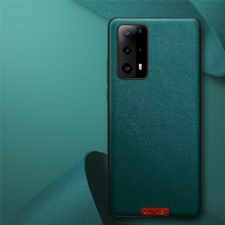 Capa Para Huawei P40 Estilo De Couro Premium