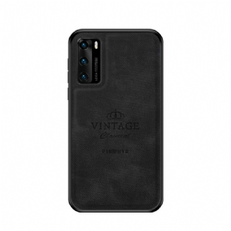 Capa Para Huawei P40 Honorável Vintage Pinwuyo