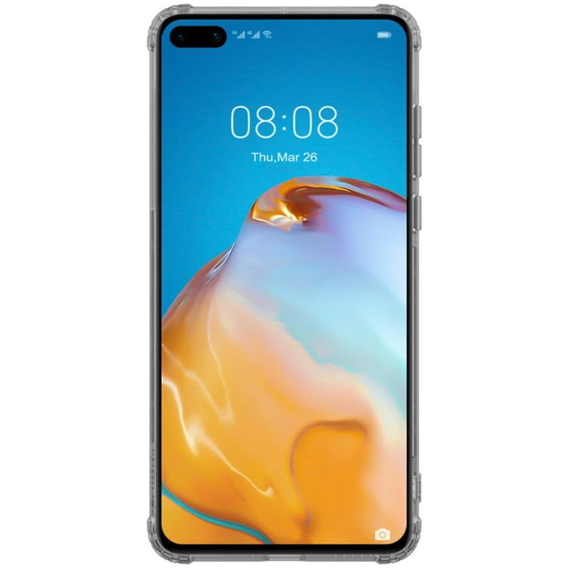 Capa Para Huawei P40 Nillkin Transparente Reforçado