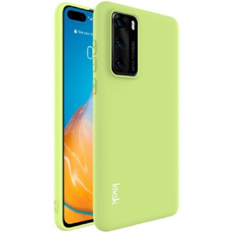 Capa Para Huawei P40 Tapete De Silicone Série Uc-1 Imak