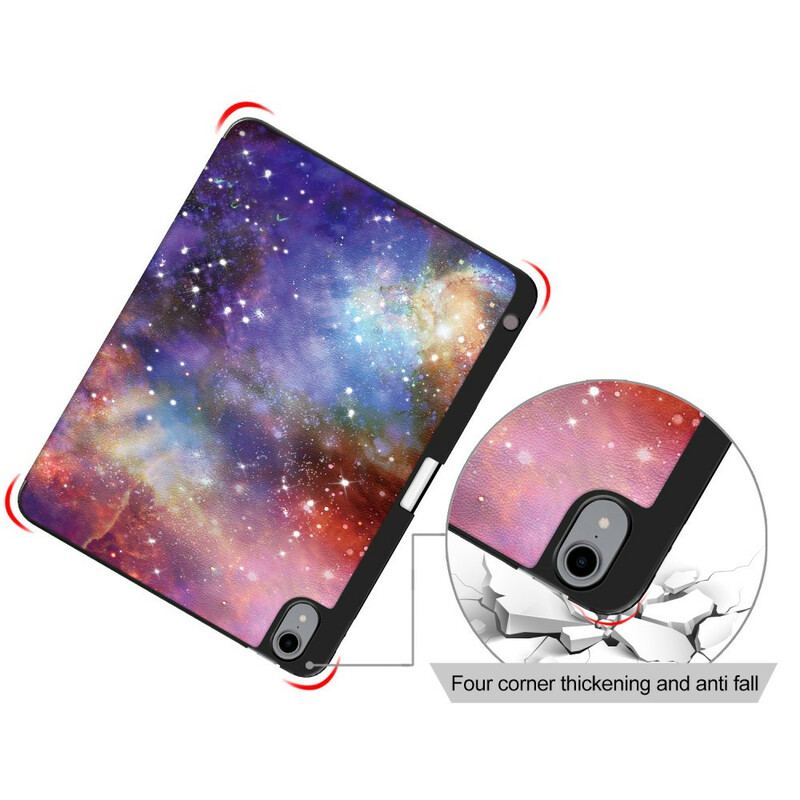 Capa De Celular Para iPad Air (2022) (2020) Porta Caneta Universo