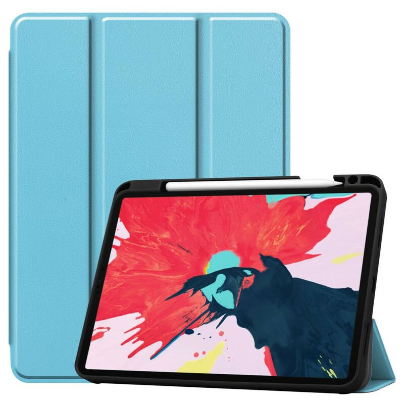 Capa De Celular Para iPad Air (2022) (2020) Porta-lápis Dobrável Em Três Partes