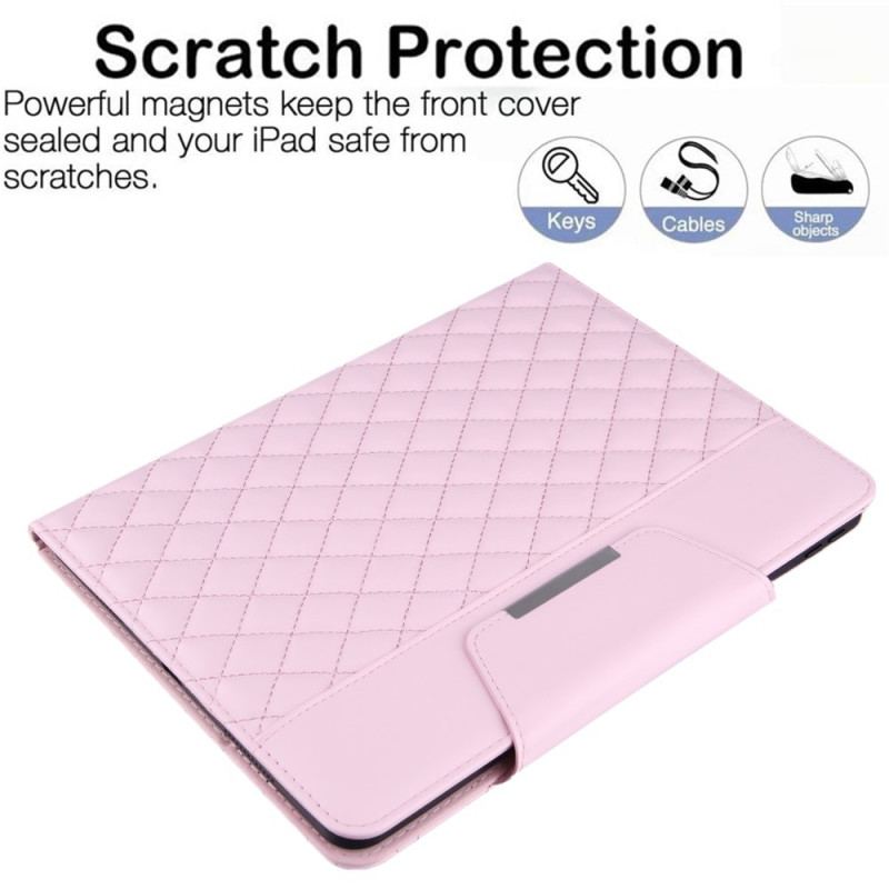 Capa Flip Para iPad Air (2022) (2020) Acolchoado