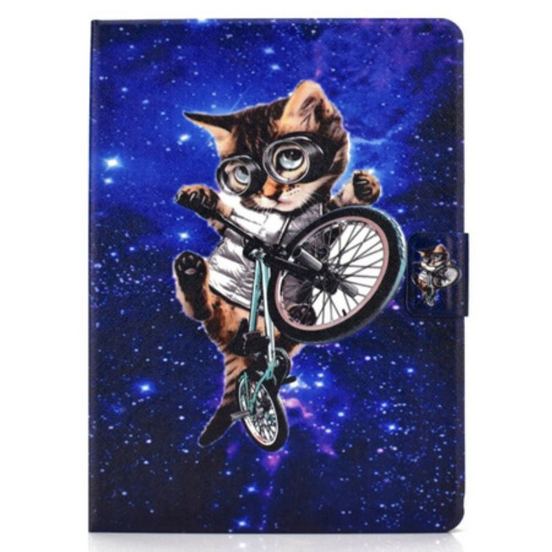 Capa Flip Para iPad Air (2022) (2020) Ciclo-gato