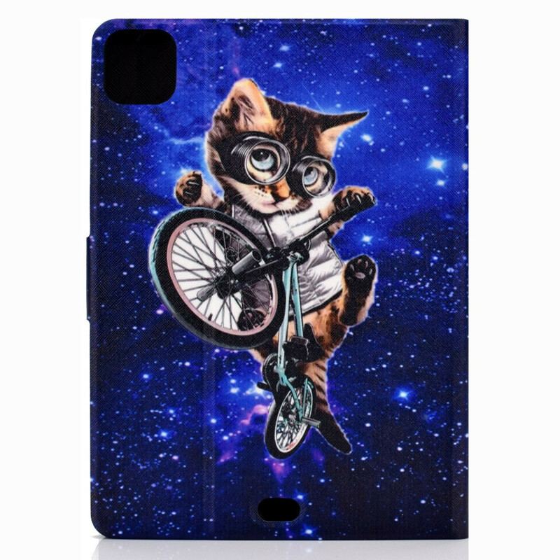 Capa Flip Para iPad Air (2022) (2020) Ciclo-gato