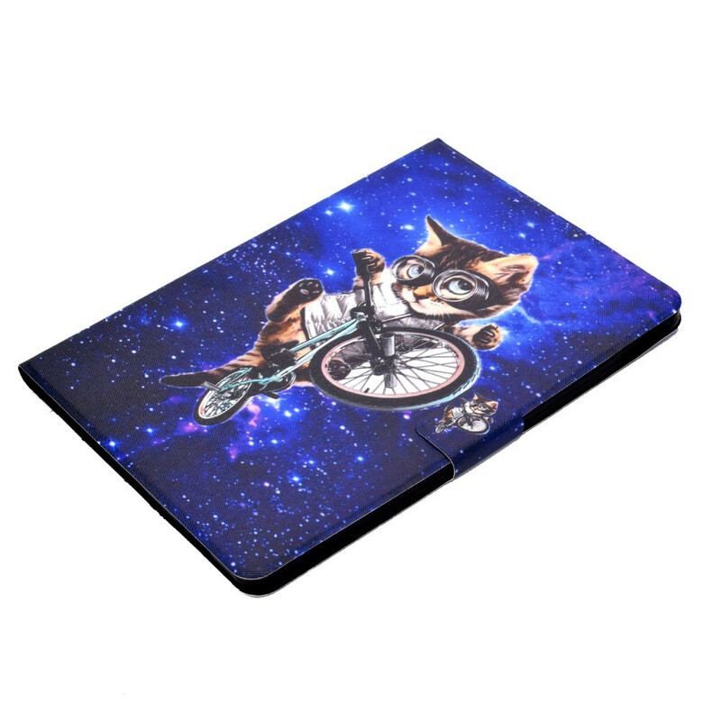 Capa Flip Para iPad Air (2022) (2020) Ciclo-gato