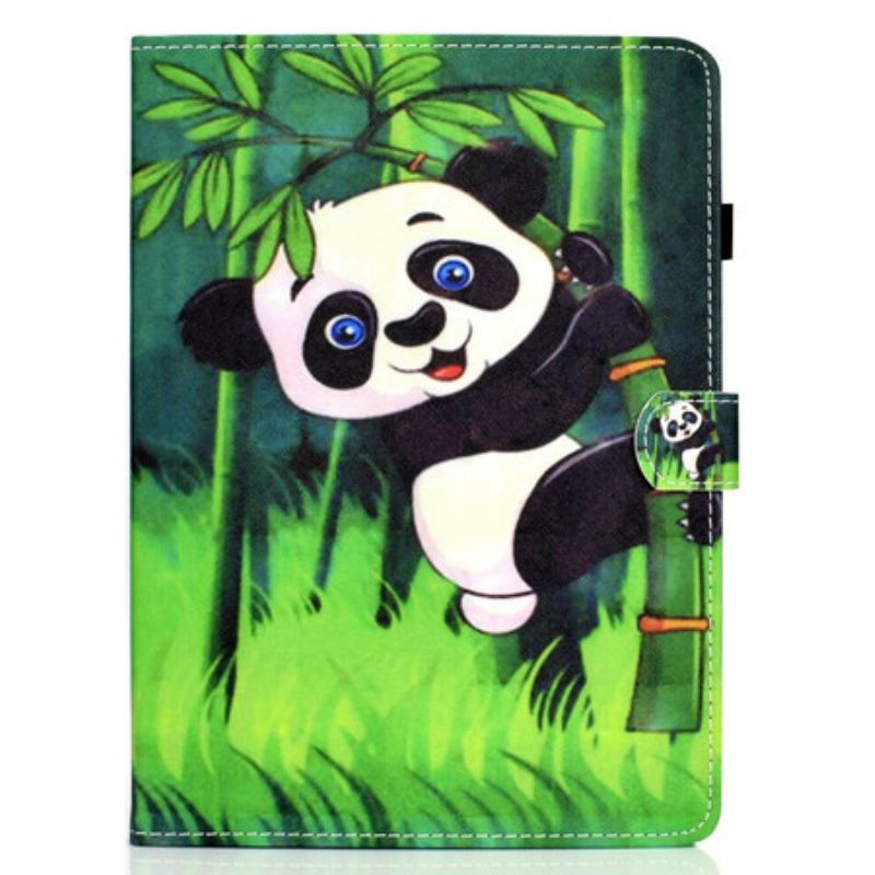 Capa Flip Para iPad Air (2022) (2020) Panda