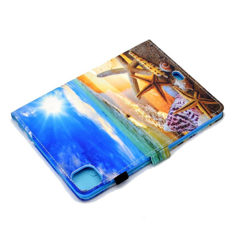 Capa Flip Para iPad Air (2022) (2020) Praia Dos Sonhos