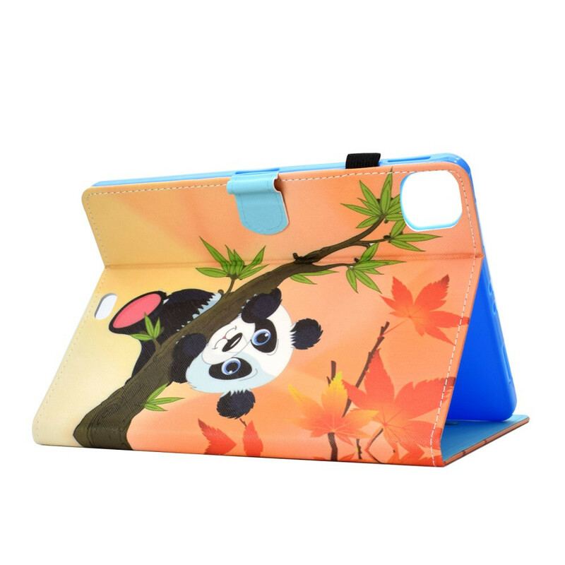 Capa Folio Para iPad Air (2022) (2020) Panda Fofo