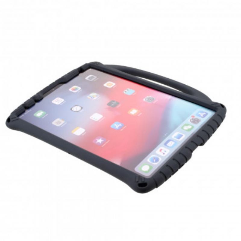 Capa Para iPad Air (2022) (2020) Silicone Com Suporte E Pulso