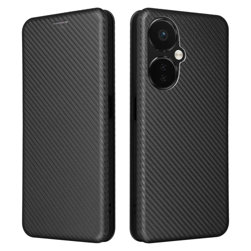 Capa De Celular Para OnePlus Nord CE 3 Lite 5G Flip Textura De Fibra De Carbono