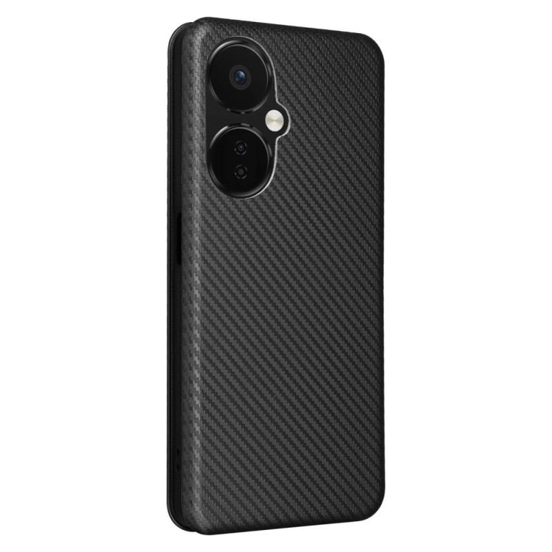 Capa De Celular Para OnePlus Nord CE 3 Lite 5G Flip Textura De Fibra De Carbono