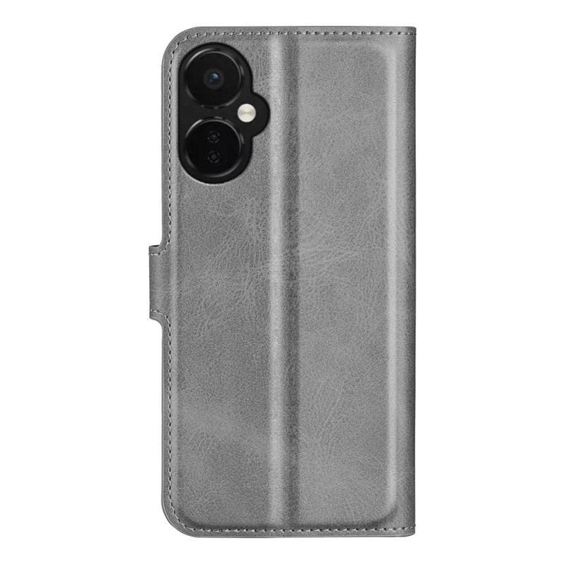 Capa De Couro Para OnePlus Nord CE 3 Lite 5G Efeito Couro