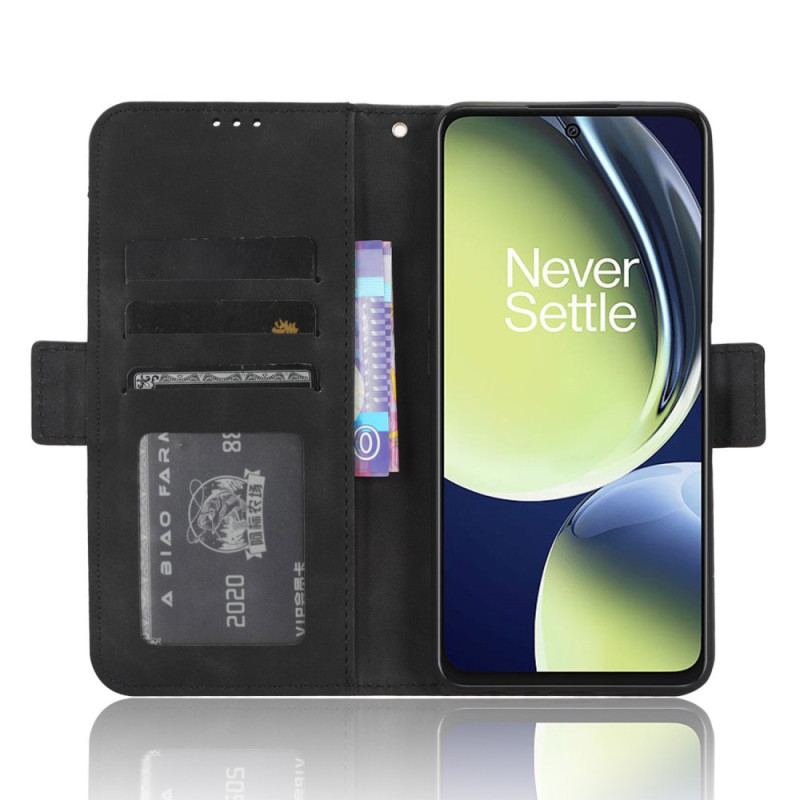 Capa Flip Para OnePlus Nord CE 3 Lite 5G Cartões Múltiplos