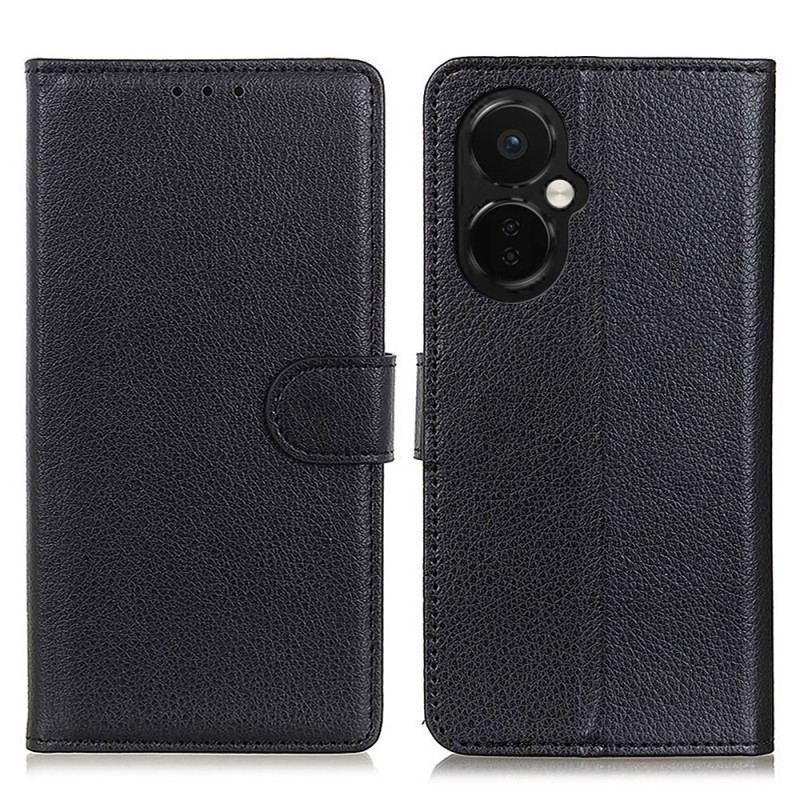 Capa Flip Para OnePlus Nord CE 3 Lite 5G Couro Falso Tradicional