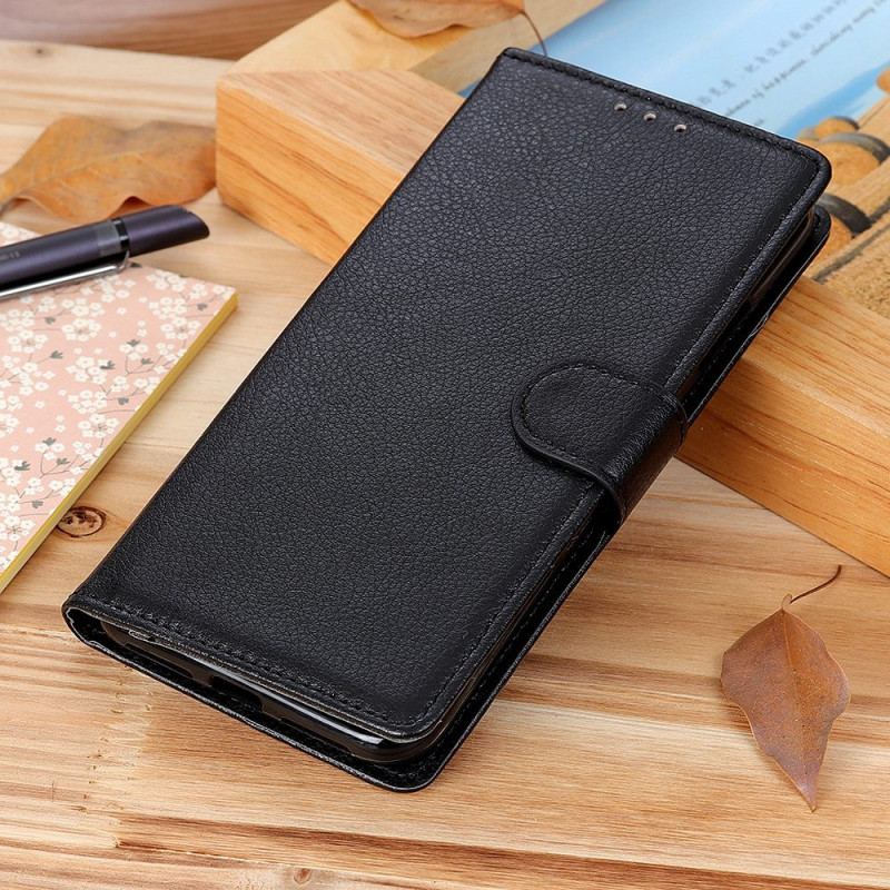 Capa Flip Para OnePlus Nord CE 3 Lite 5G Couro Falso Tradicional