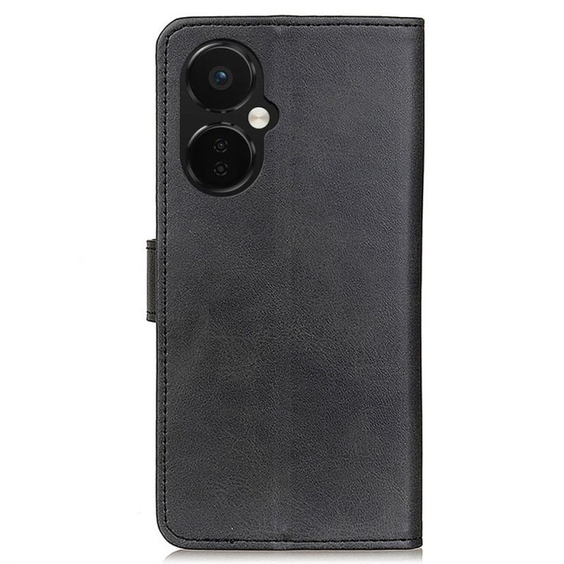 Capa Flip Para OnePlus Nord CE 3 Lite 5G Couro Sintético Fosco