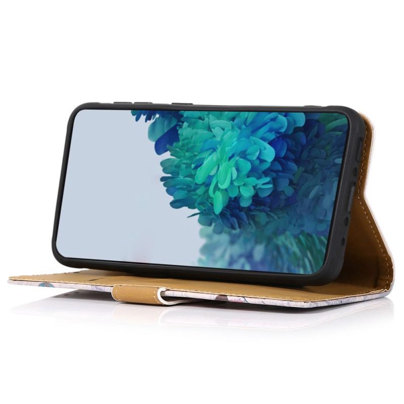 Capa Flip Para OnePlus Nord CE 3 Lite 5G Gato Viajante