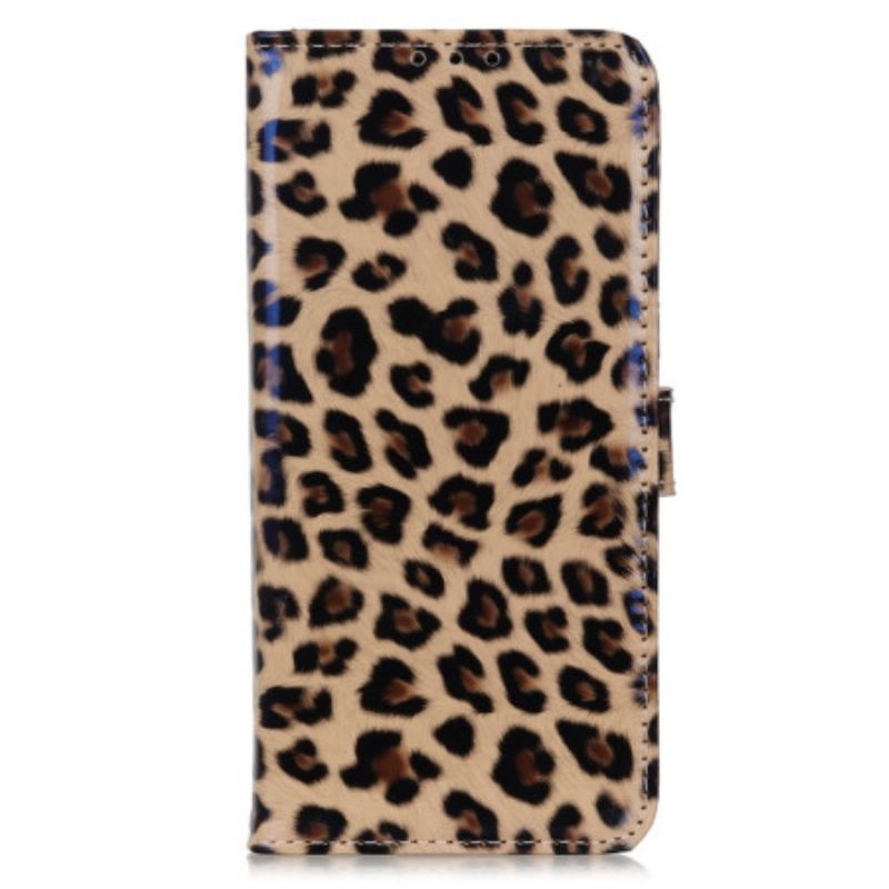 Capa Flip Para OnePlus Nord CE 3 Lite 5G Leopardo