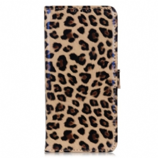 Capa Flip Para OnePlus Nord CE 3 Lite 5G Leopardo