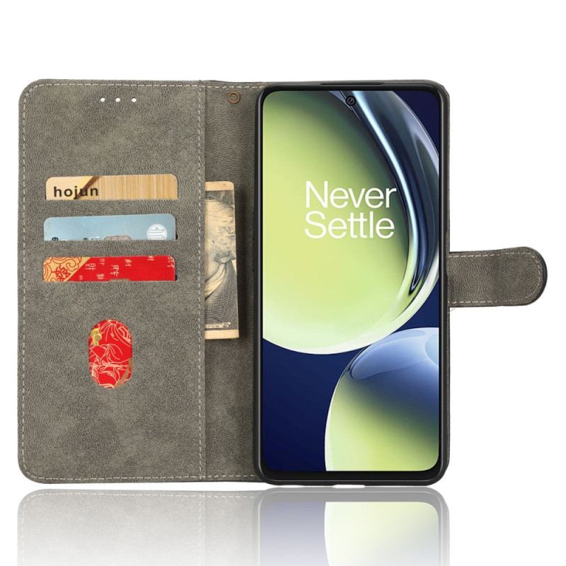 Capa Flip Para OnePlus Nord CE 3 Lite 5G Rfid Clássico