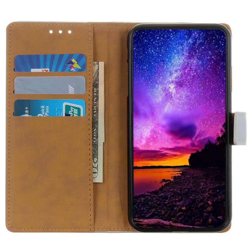 Capa Folio Para OnePlus Nord CE 3 Lite 5G Couro Sintético