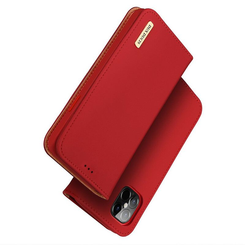 Capa De Celular Para iPhone 12 Pro Max Flip Desejo Série Dux-ducis