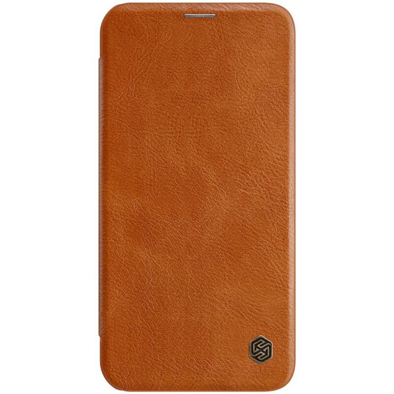 Capa De Celular Para iPhone 12 Pro Max Flip Série Nillkin Qin