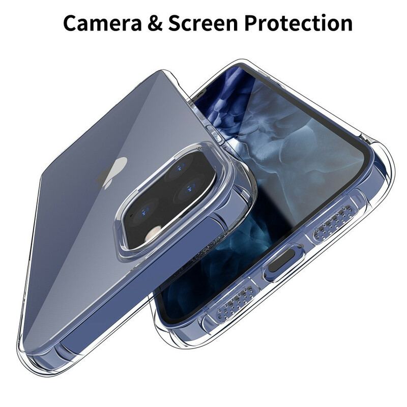 Capa De Celular Para iPhone 12 Pro Max Projeto Leeu Transparente