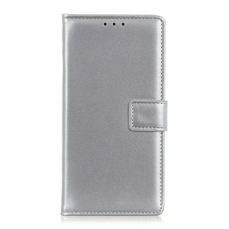 Capa Folio Para iPhone 12 Pro Max Couro Sintético Liso