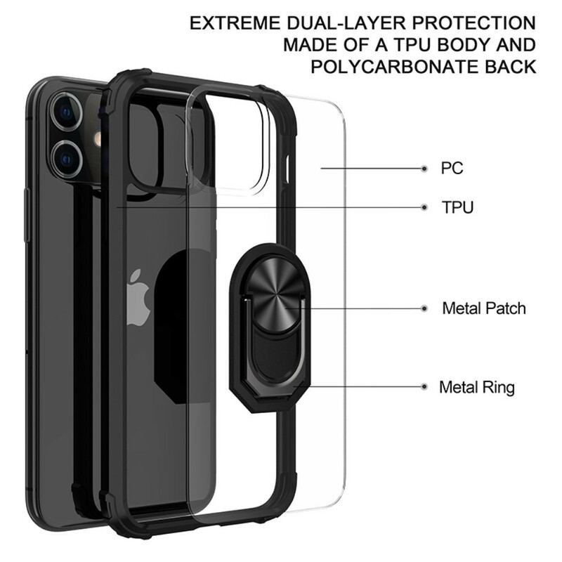 Capa Para iPhone 12 Pro Max Anel Híbrido Premium