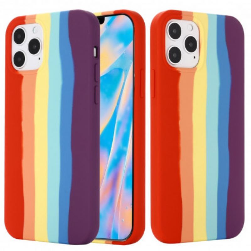 Capa Para iPhone 12 Pro Max Arco-íris