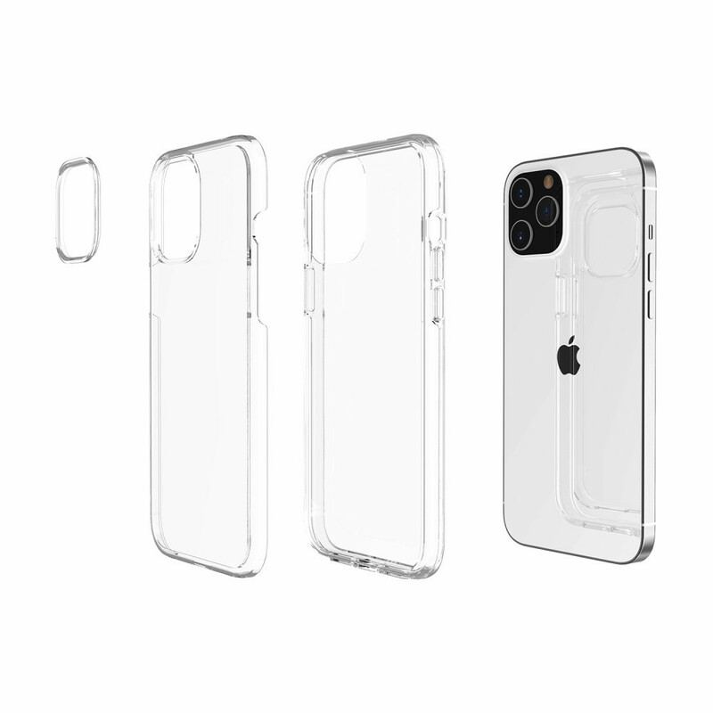 Capa Para iPhone 12 Pro Max Colorido Transparente