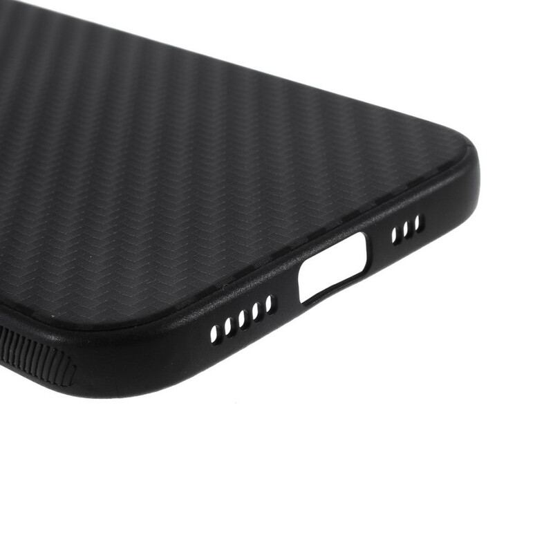 Capa Para iPhone 12 Pro Max Fibra De Carbono