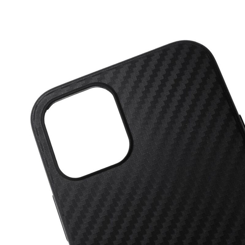 Capa Para iPhone 12 Pro Max Fibra De Carbono