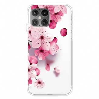 Capa Para iPhone 12 Pro Max Floral Premium