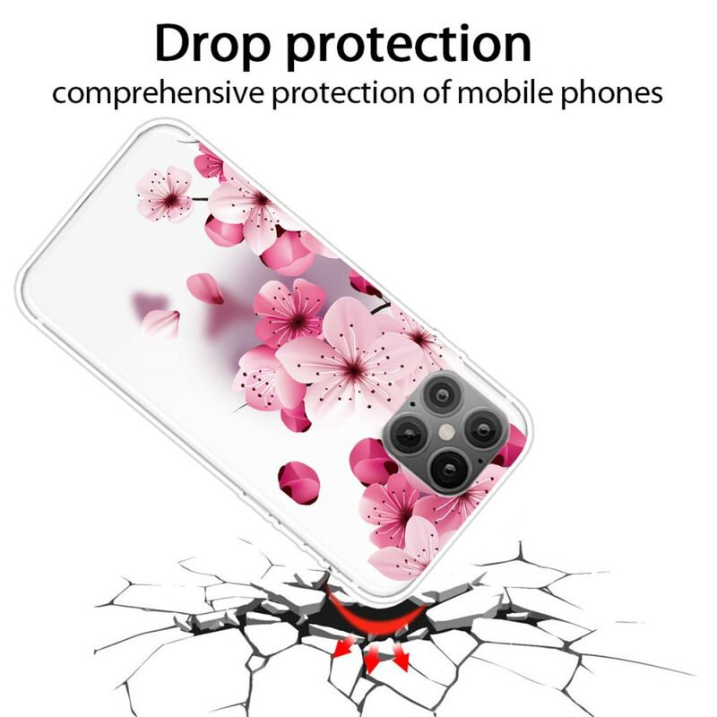 Capa Para iPhone 12 Pro Max Floral Premium