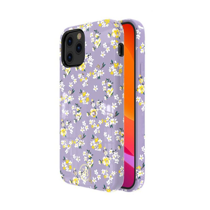 Capa Para iPhone 12 Pro Max Flores Kingxbar