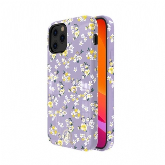 Capa Para iPhone 12 Pro Max Flores Kingxbar