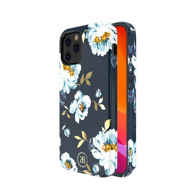 Capa Para iPhone 12 Pro Max Flores Kingxbar