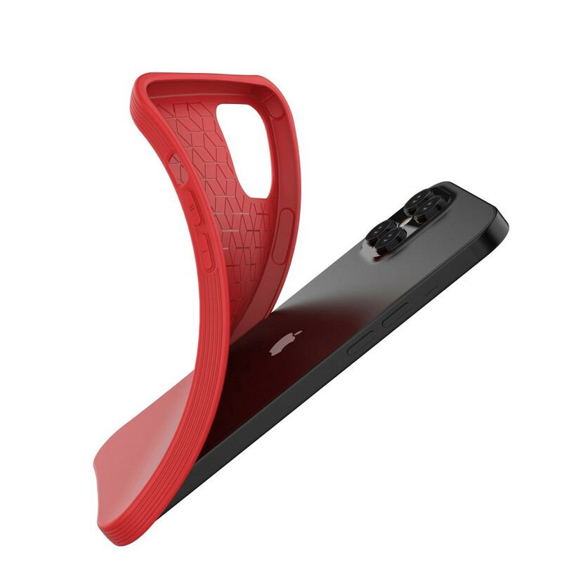 Capa Para iPhone 12 Pro Max Fosco De Silicone Flexível