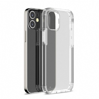 Capa Para iPhone 12 Pro Max Fosco Transparente Híbrido